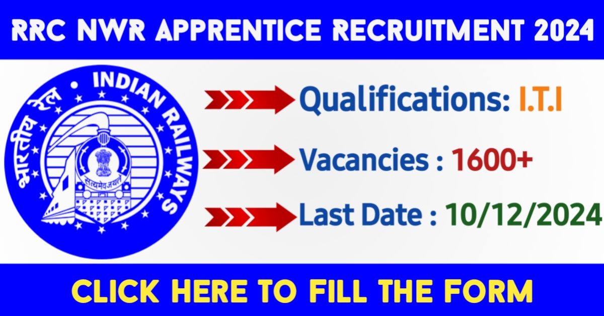 RRC NWR Apprentice Recruitment 2024